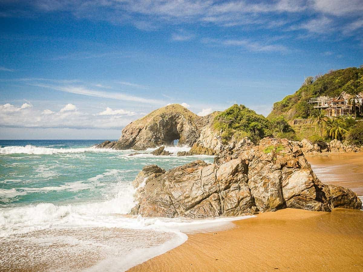 3. Zipolite, Mexico 