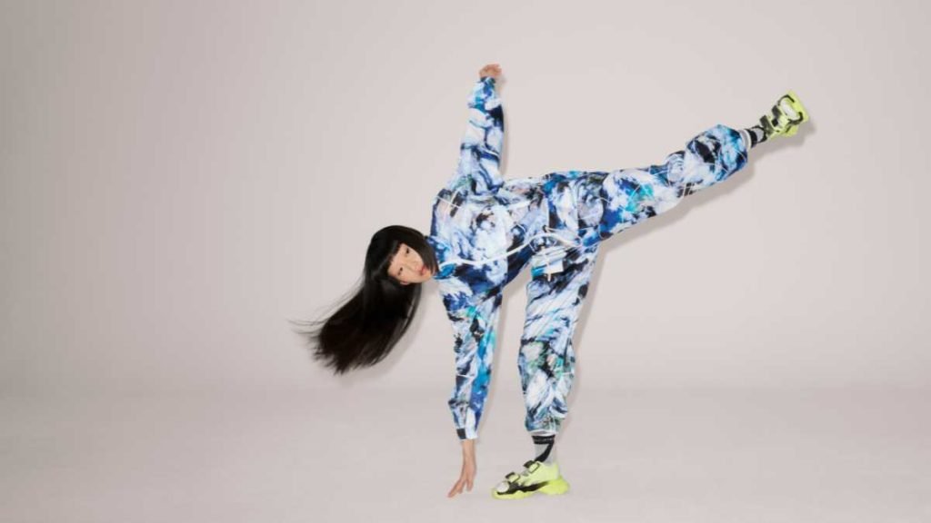 Adidas By Stella Mccartney Takes Performance Wear To New Heights Through Weather Satellite Inspired Prints And Renewable Materials