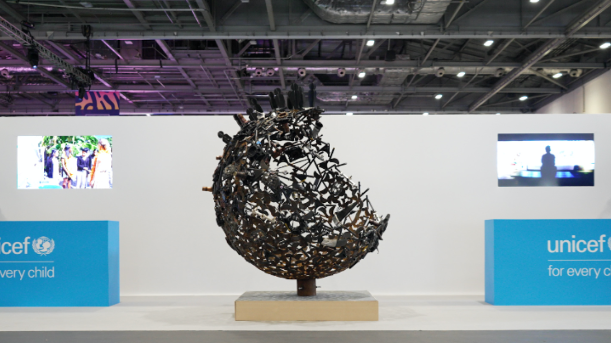 Sculpting Change: Inside the Spectacular 'Children’s Planet' Sculpture from Formula E's Heart