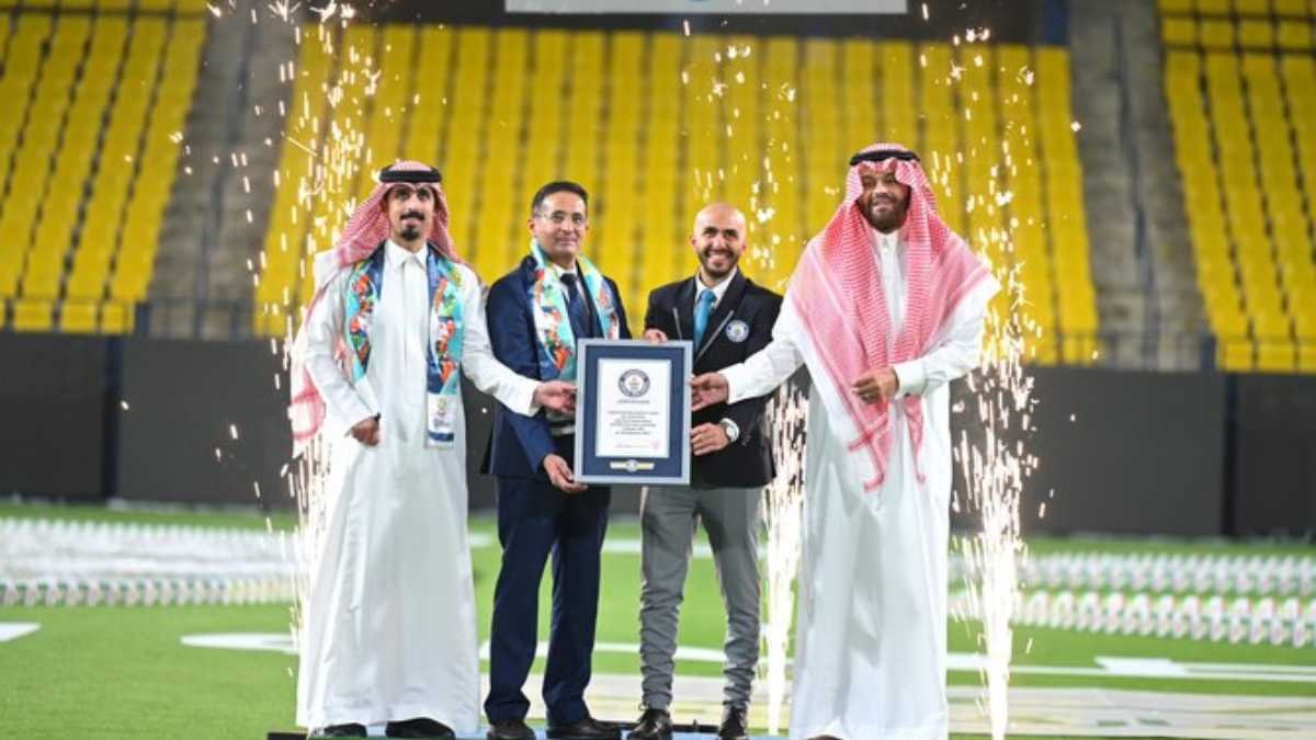 LuLu and Ariel Join Forces for a Guinness World Record on Saudi National Day