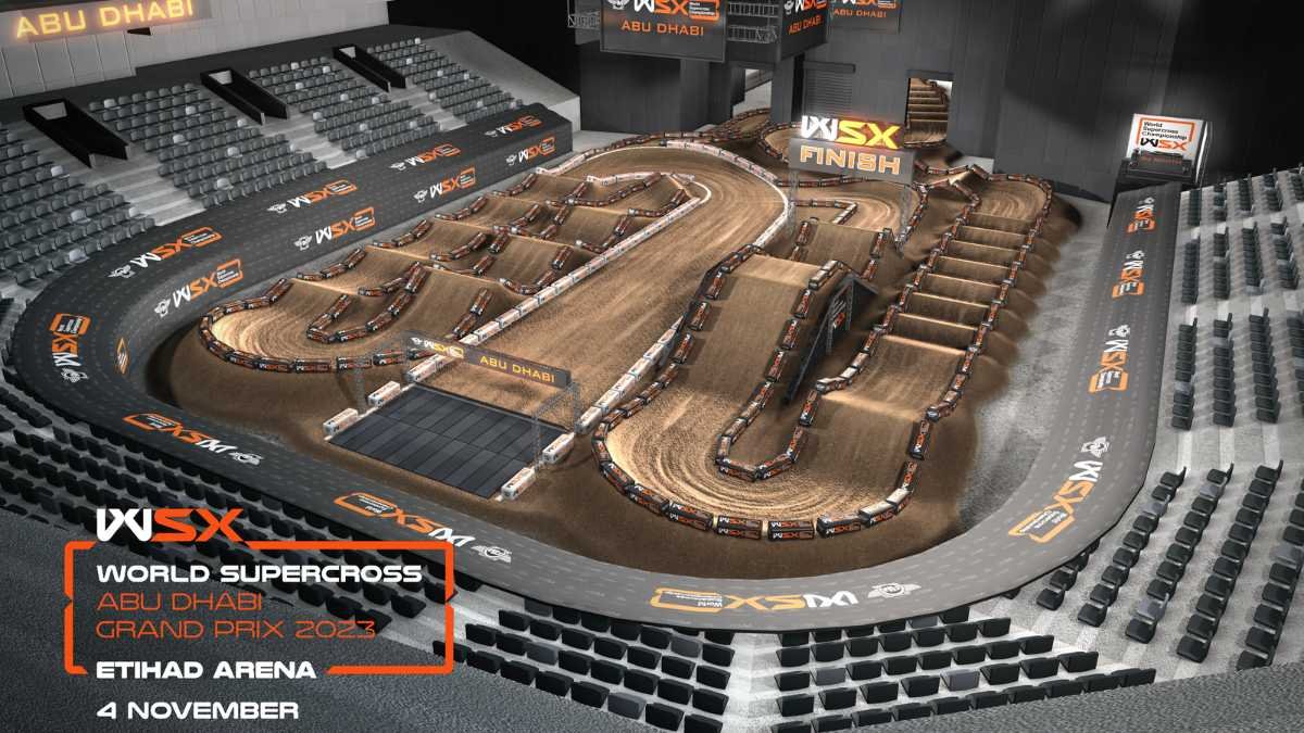 Etihad Arena Transforms for Supercross Showdown!