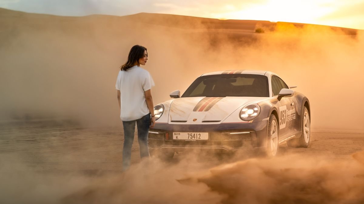 Amna Al Qubaisi Takes On The Sands In The 911 Dakar