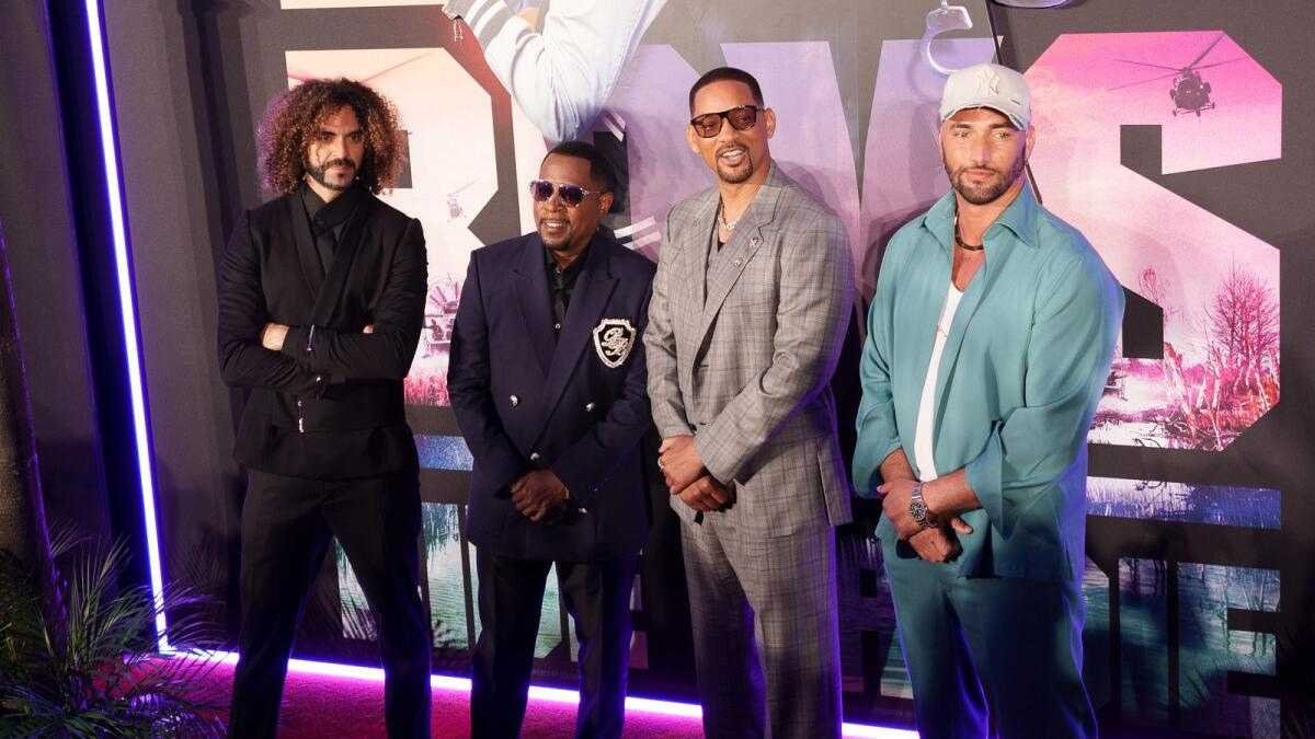 The Epic Dubai Premiere Of Bad Boys Ride Or Die With Will Smith And Martin Lawrence