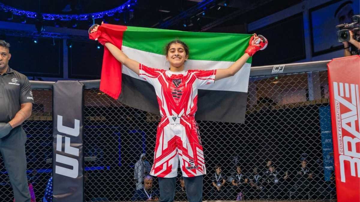 Uae’s Ghala Al Hammadi Defends Gold At Immaf Youth World Championships In Abu Dhabi