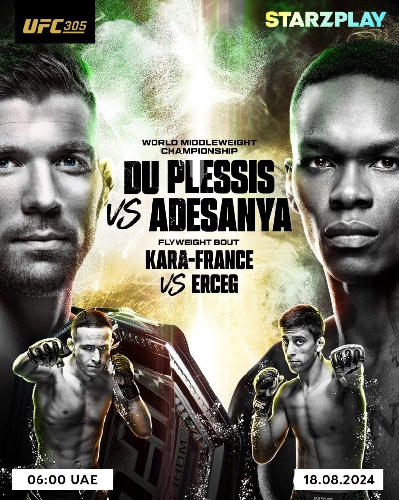 STARZPLAY: Your Ultimate Destination for UFC 305