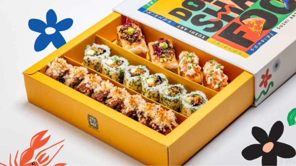 Sushi Art Collaborates With Warner Bros. To Launch A Friends Themed Menu! (2)