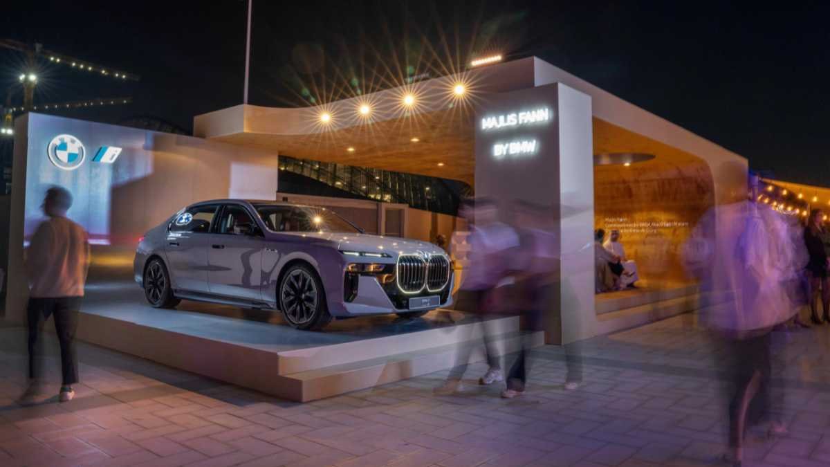 Bmw “majlis Fann” At Abu Dhabi Art Fair Celebrates Local Culture, Art And Design