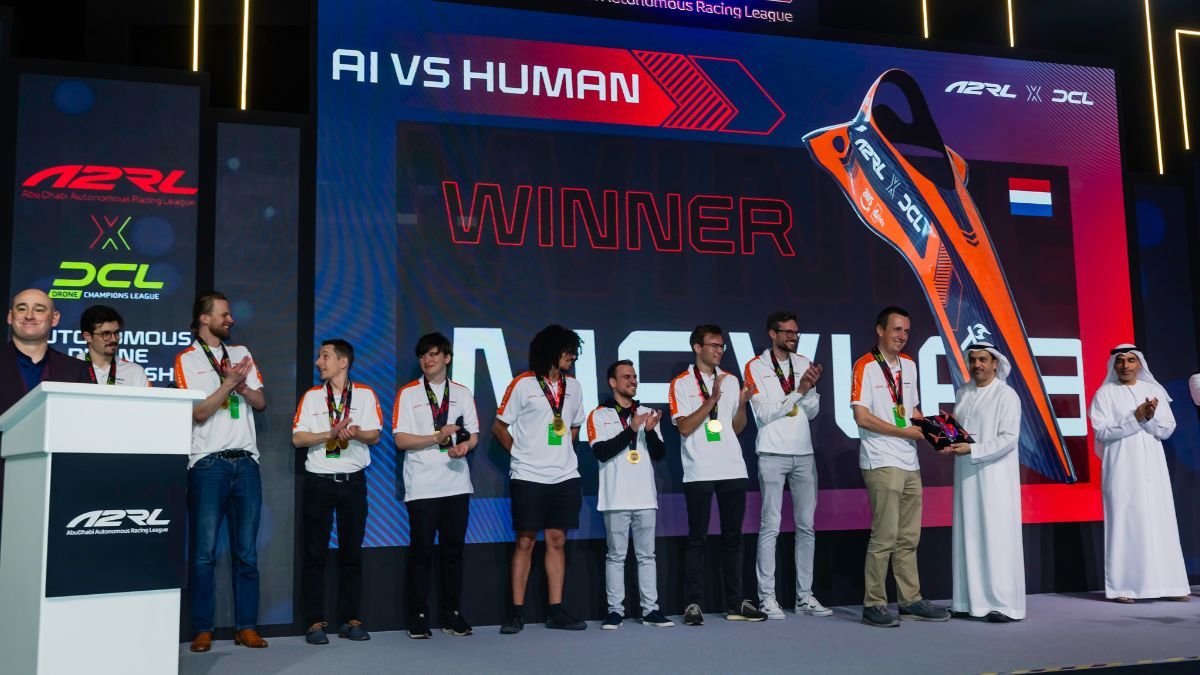AI Just Beat a Human in a Drone Race—and It Happened Right Here in Abu Dhabi!