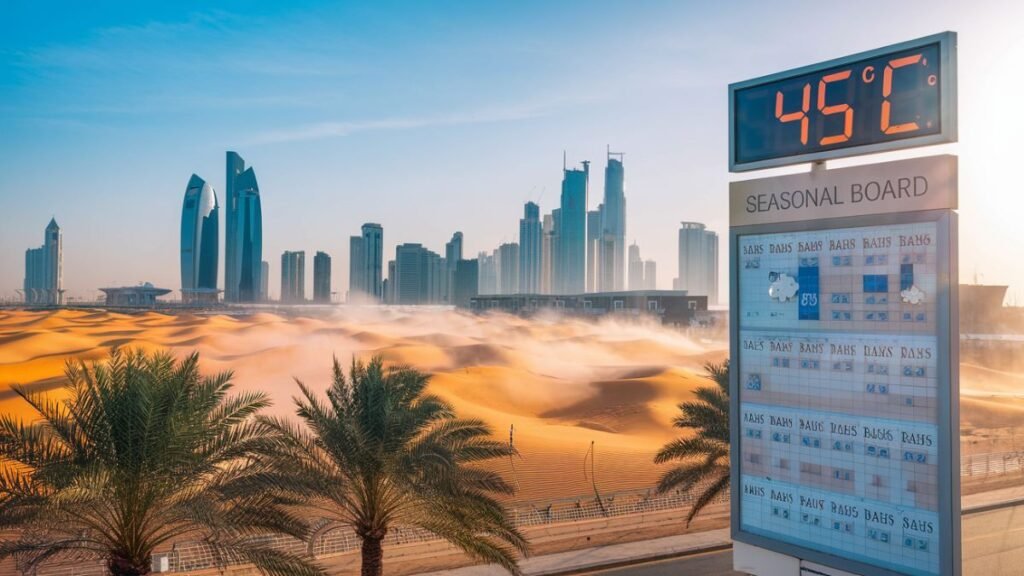 Abu Dhabi in Summer (June to September) Hot Girl (or Guy) Budget Travel