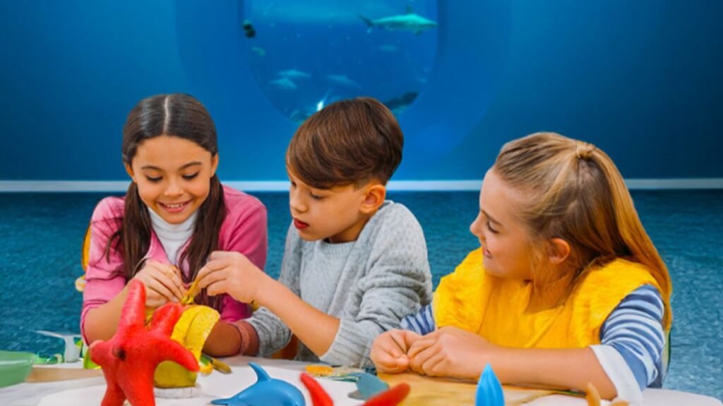 Explore the wonders of the ocean at SeaWorld Abu Dhabi! Dive into interactive marine life sessions, craft ocean-themed board games, and get up close with rays, sea lions, and the adorable dugong Malquot. Discover vibrant marine life and enjoy a delicious lunch that'll fuel your curiosity for more ocean adventures.