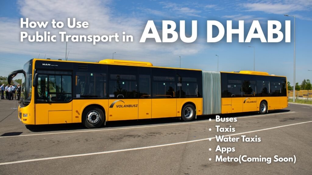 How to Use Public Transport in Abu Dhabi