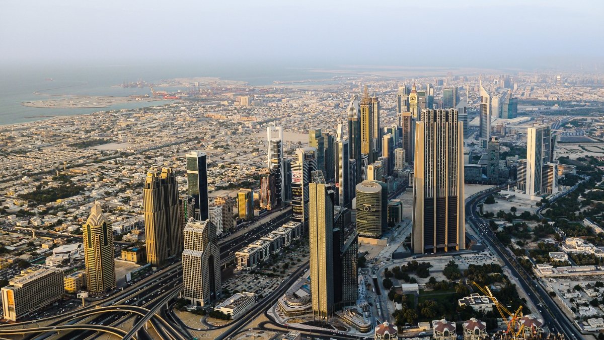 Abu Dhabi skyline with ready apartments