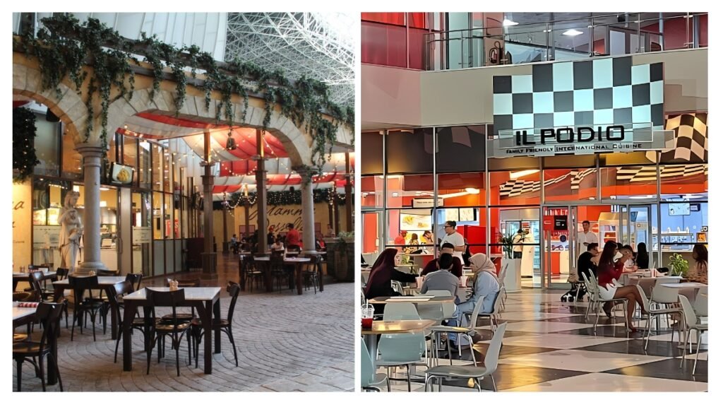 Top Dining Spots ferrari world abu dhabi