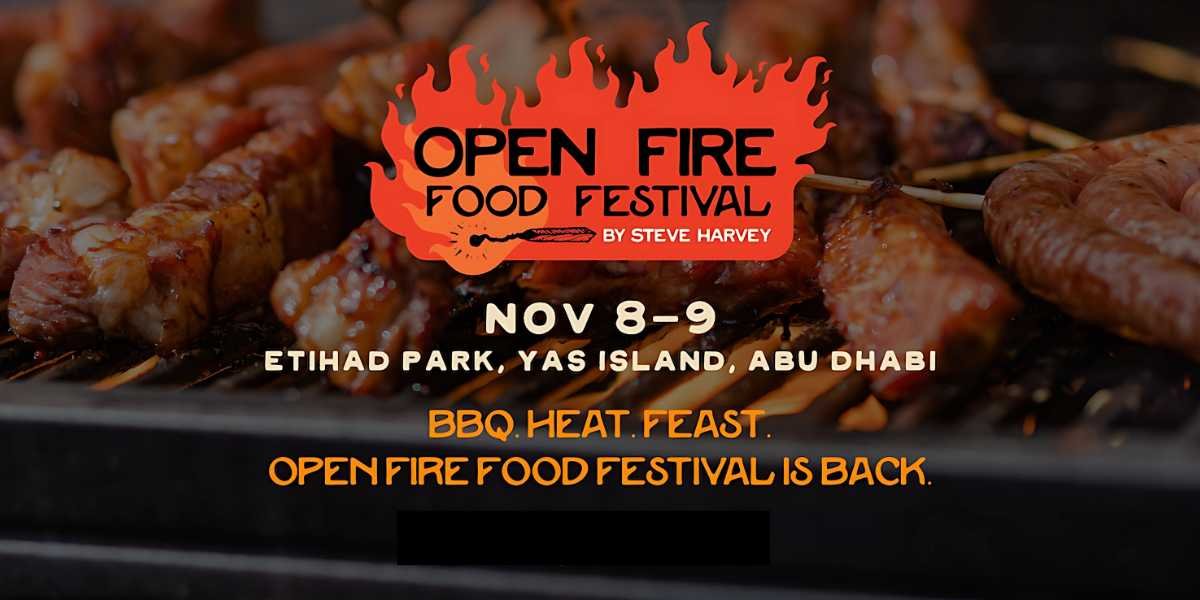 Taste of Abu Dhabi festival crowd at Yas Island